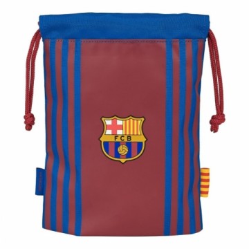 Контейнер для обеда F.C. Barcelona Тёмно Бордовый Тёмно Синий