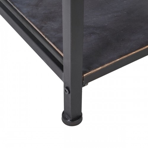 Bigbuy Home Vestibila galds ar 2 atvilktnēm BRICK Brūns Melns Dzelzs 75,5 x 38 x 85 cm image 3