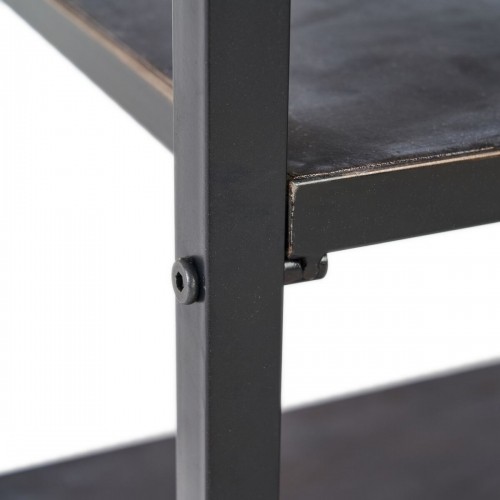 Bigbuy Home Vestibila galds ar 2 atvilktnēm BRICK Brūns Melns Dzelzs 75,5 x 38 x 85 cm image 4