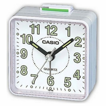 Аналоговые часы-будильник Casio TQ-140-7DF Белый Пластик (57 x 57 x 33 mm)