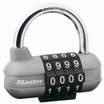 Kombinēšanas piekaramā atslēga Master Lock 64 mm Skapīši