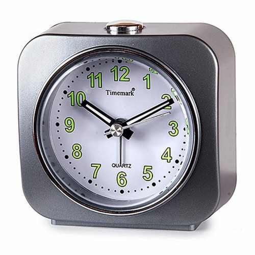 Настольные часы Timemark Pelēks Zaļš Plastmasa 9 x 9 x 4 cm image 1