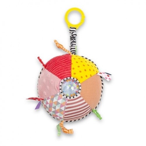 Baby Mix (car-) Attīstošā rotaļlieta-bumba ar grabuli 53592 image 1