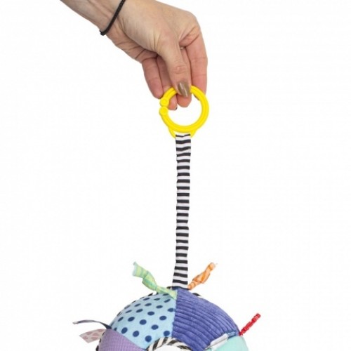 Baby Mix (car-) Attīstošā rotaļlieta-bumba ar grabuli 53592 image 3