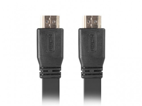 Lanberg CA-HDMI-21CU-0005-BK HDMI cable 0.5 m HDMI Type A (Standard) Black image 2
