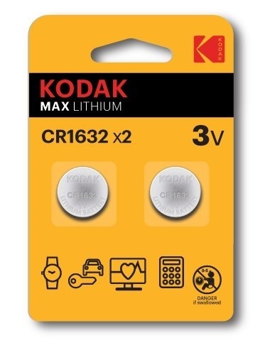 Kodak CR1632 Single-use battery Lithium image 2