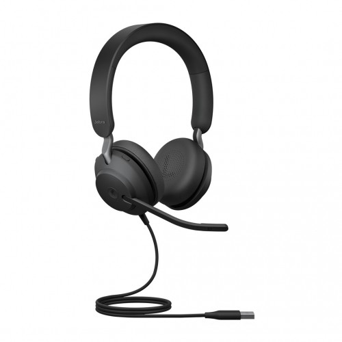 Jabra Evolve2 40 SE Headset Wired Head-band Calls/Music USB Type-A Black image 2