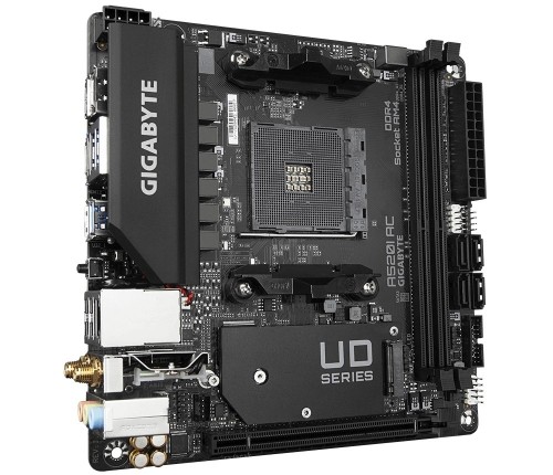 Gigabyte A520I AC motherboard AMD A520 Socket AM4 mini ITX image 2