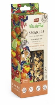 Vitapol VITA HERBAL Smakers Grandfather's Orchard - treat for rodents and rabbit - 2 pcs.