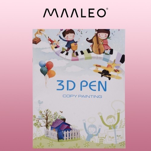A book with templates for the Maaleo 22734 3D pen (17075-0) image 2