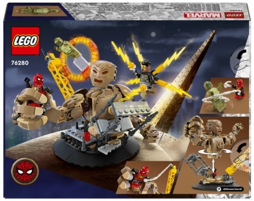 LEGO 76280 Spider-Man VS Sandman Final Battle Konstruktors image 5