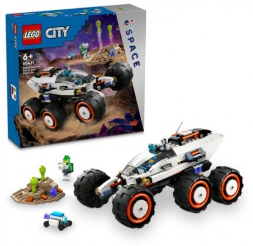 LEGO City 60431 Space Explorer Rover and Alien Life Konstruktors image 1