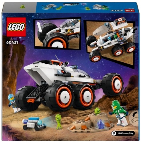 LEGO City 60431 Space Explorer Rover and Alien Life Konstruktors image 2