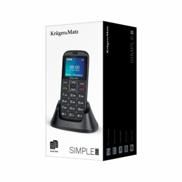 Kruger & Matz KM0922 4G 4,5 cm (1.77") 72g Black, Senior phone