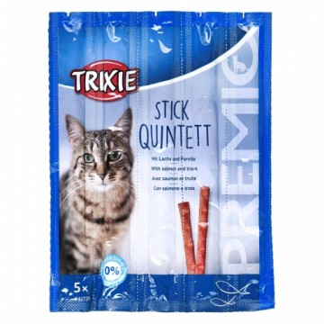 Trixie Snacks Premio Sticks-blackened salmon with trout-dry cat food-5x5g