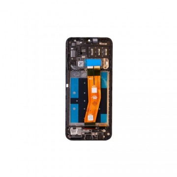 For_samsung LCD display + Touch Unit + Front Cover for Samsung A145 Galaxy A14 4G Black