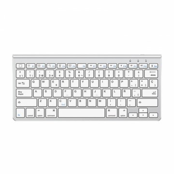 Wireless iPad keyboard Omoton KB088 with tablet holder (silver)