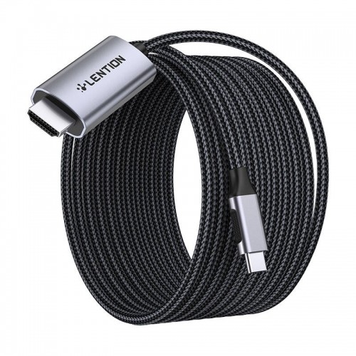 Lention USB-C to 4K60Hz HDMI cable, 3m (gray) image 2