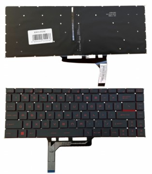 Keyboard MSI GF63 with red backlit (US)