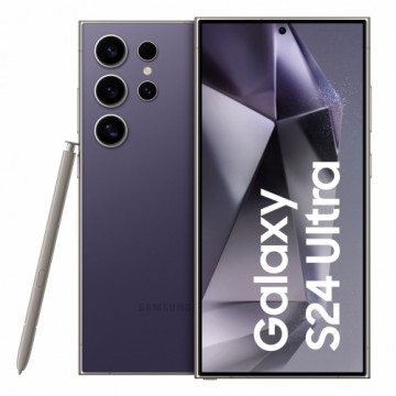 Samsung Galaxy S24 Ultra 256GB Titanium Violet EU 17,25cm (6,8") OLED Display, Android 14, 200MP Quad-Kamera
