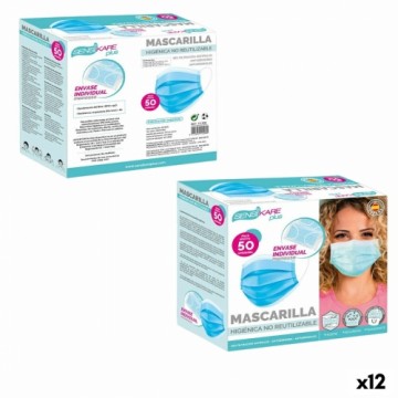 Box of hygienic masks SensiKare 50 Daudzums (12 gb.)