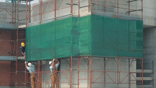 Sastatņu aizsargtīkls COVERET OC 1,8x25m, zaļš image 4