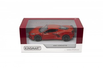 KINSMART Miniatūrais modelis - 2021 Corvette, izmērs 1:36