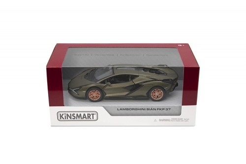 KINSMART Miniatūrais modelis - Lamborghini Sian FKP 37, izmērs 1:40 image 1