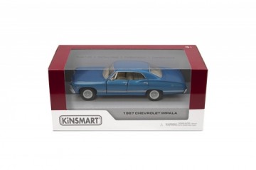 KINSMART Miniatūrais modelis - 1967 Chevrolet Impala, izmērs 1:43