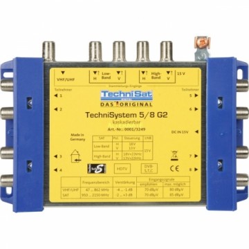 Technisat TechniSystem 5/8 G2 DC-NT, Multischalter