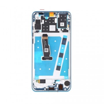 For_huawei Huawei P30 Lite LCD Display + Touch Unit + Front Cover Blue ( for 24MP photo)