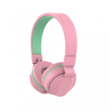 Tellur Buddy Bluetooth Over-ear Headphones Pink