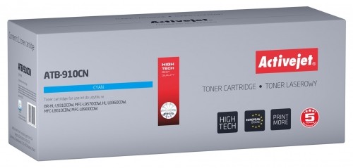 Activejet ATB-910CN Toner (replacement Brother TN-910C; Supreme; 9000 pages; cyan) image 1