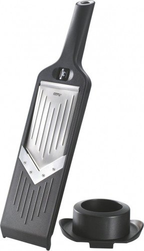 GEFU VIOLI slicer Manual Black ABS synthetics, Stainless steel image 1
