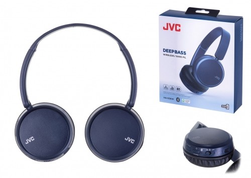 JVC HAS-36WAU BT headphones blue image 1