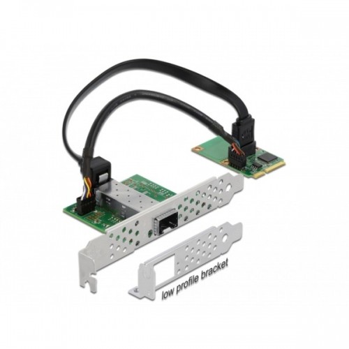 Delock MiniPCIe I/O PCIe LAN 1xSFP i210, LAN-Adapter image 1