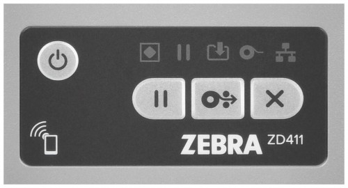 Zebra ZD411 label printer Direct thermal 203 x 203 DPI 152 mm/sec Wired & Wireless Ethernet LAN Bluetooth image 5
