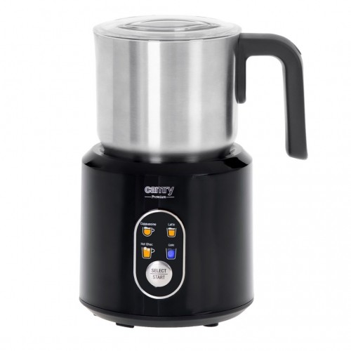 Adler CAMRY CR 4498 automatic milk frother black, silver image 2