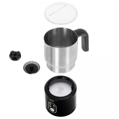 Adler CAMRY CR 4498 automatic milk frother black, silver image 4