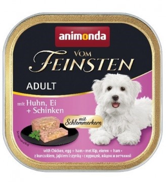 animonda Vom Feinsten Gourmet core with Chicken, egg + ham Egg, Chicken, Ham Adult 150 g