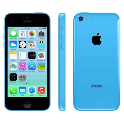 Apple iPhone 5C 16GB - BLUE (Atjaunināts, stāvoklis labi) image 1