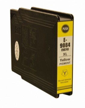 Ink cartridge Wox Yellow EPSON T9084XL replacement C13T908440