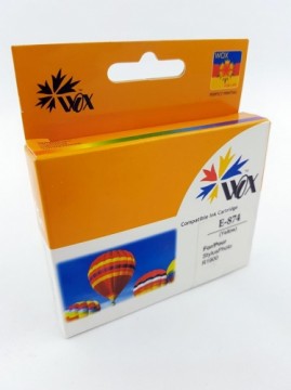 Ink cartridge Wox Yellow EPSON T0874 replacement C13T08744010