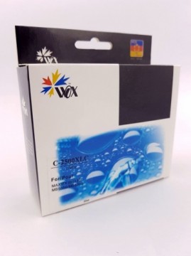 Ink cartridge Wox Cyan CANON PGI-2500XLC replacement with chip PGI2500XLC