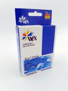 Ink cartridge Wox Magenta Brother LC 225M replacement LC225XLM (1300 A4 pages according to the standard ISO/IEC 24711)