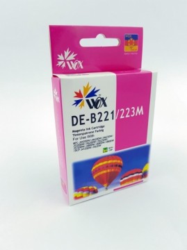Ink cartridge Wox Magenta Brother LC 223M  replacement LC223M  (950 A4 pages according to the standard ISO/IEC 24711)