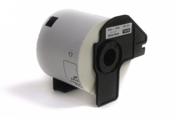 Labels JetWorld Replacement Brother DK Black on White 62mm*100mm*300 pcs DK11202, DK-11202, DK11.202