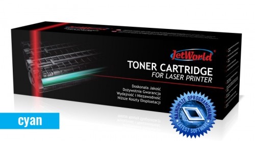 Toner cartridge JetWorld compatible with HP 410X CF411X Color LaserJet Pro M452, M477 5K Cyan image 1