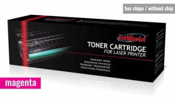 Toner cartridge JetWorld compatible with HP 207A W2213A Color LaserJet Pro M255dw, M255nw, MFP M282nw, MFP M283cdw, MFP M283fdn, MFP M283fdw 1.25K Magenta (toner cartridge without a chip - relocate it from an OEM cartridge (A or X series) - please re