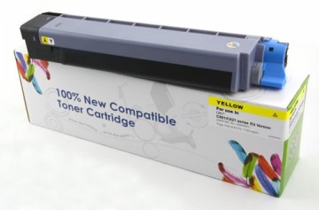 Toner cartridge Cartridge Web Yellow OKI C8600/C8800 replacement 43487709